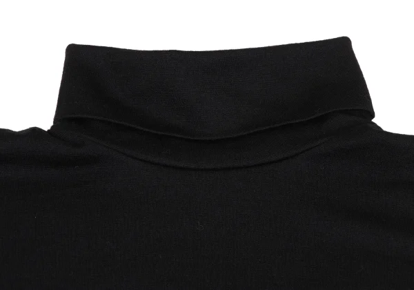 Ground Y Hem Zip Wool Turtleneck Top K-166353_003