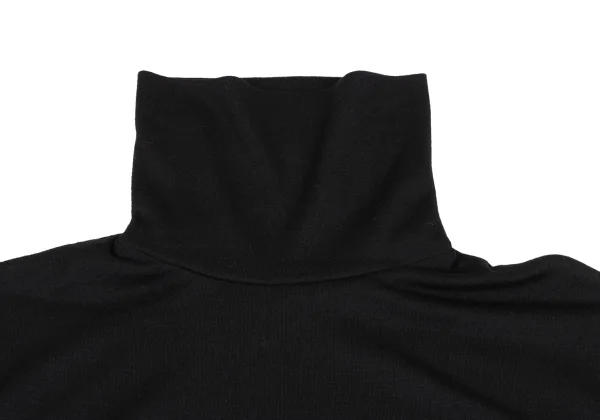 Ground Y Hem Zip Wool Turtleneck Top K-166353_004