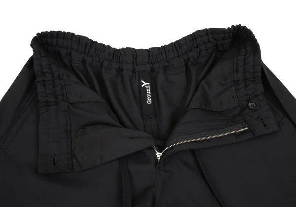 Ground Y Wool Poly Gabardine Layered Skirt Pants K-166356_007