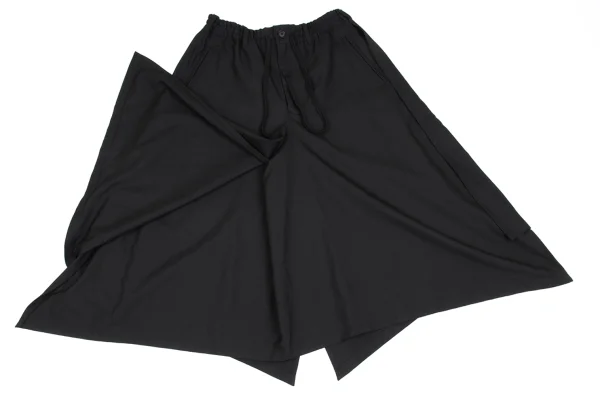 Ground Y Wool Poly Gabardine Layered Skirt Pants K-166356_009