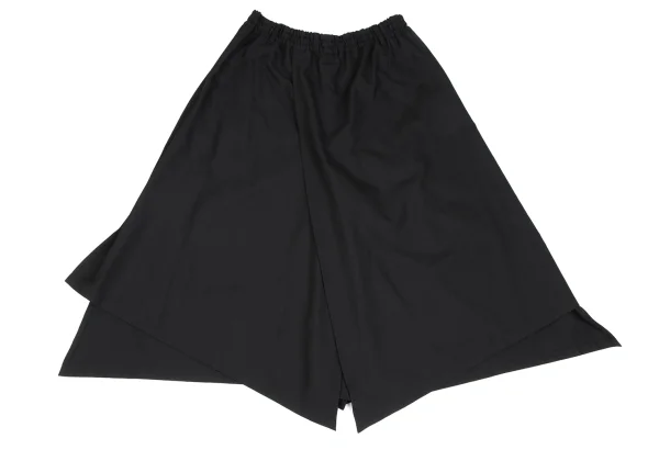 Ground Y Wool Poly Gabardine Layered Skirt Pants K-166356_011