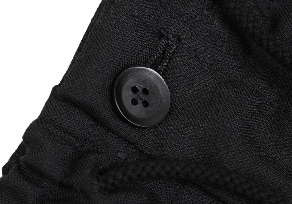 Ground Y Wool Poly Gabardine Side Tab Crow Pants K-166357_004