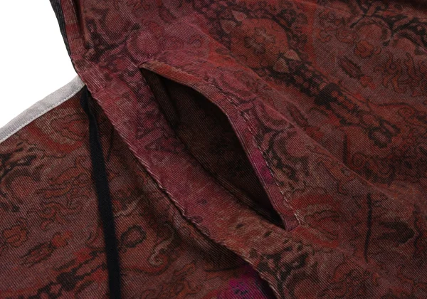 Ground Y Psychedelic Print Corduroy Long Shirt K-166359_009