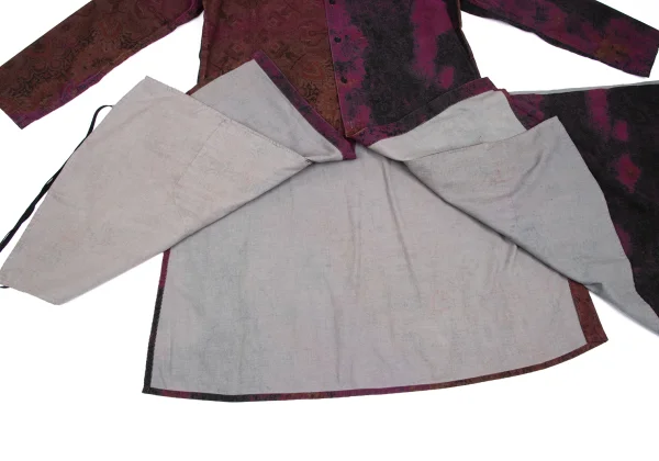 Ground Y Psychedelic Print Corduroy Long Shirt K-166359_013