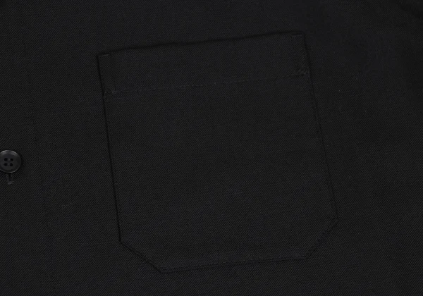 Ground Y Wool Poly Gabardine Cut Work Long Shirt K-166360_005