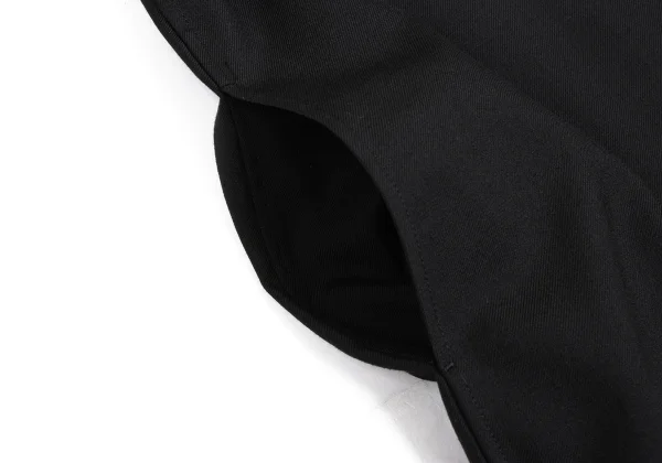 Ground Y Wool Poly Gabardine Cut Work Long Shirt K-166360_010