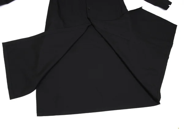 Ground Y Wool Poly Gabardine Cut Work Long Shirt K-166360_011