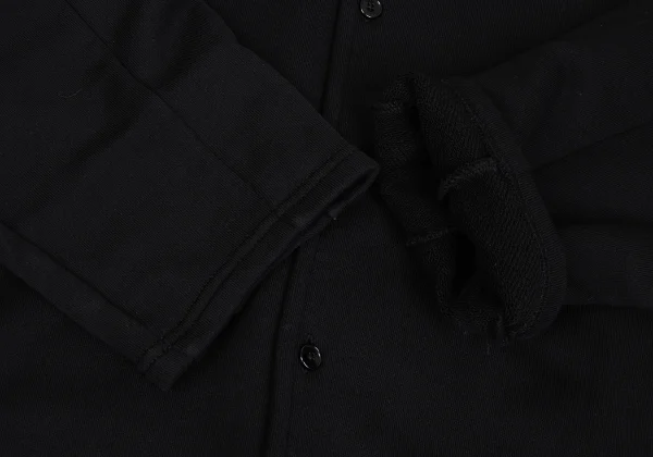 Ground Y Cotton Sweat Collarless Long Cardigan K-166361_005