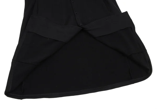 Ground Y Cotton Sweat Collarless Long Cardigan K-166361_009