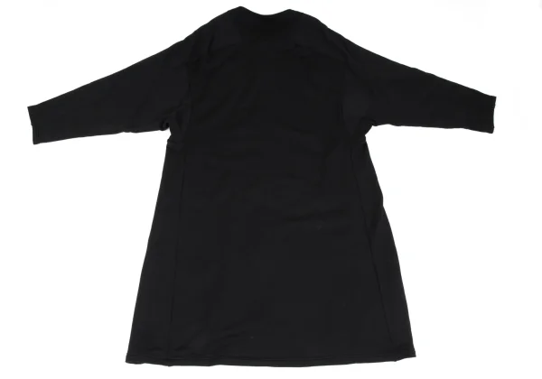 Ground Y Cotton Sweat Collarless Long Cardigan K-166361_010