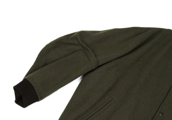 Ground Y Melton Wool Tuck Sleeve Big Stadium Jacket K-166362_004