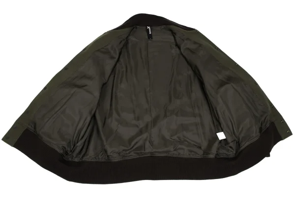 Ground Y Melton Wool Tuck Sleeve Big Stadium Jacket K-166362_008