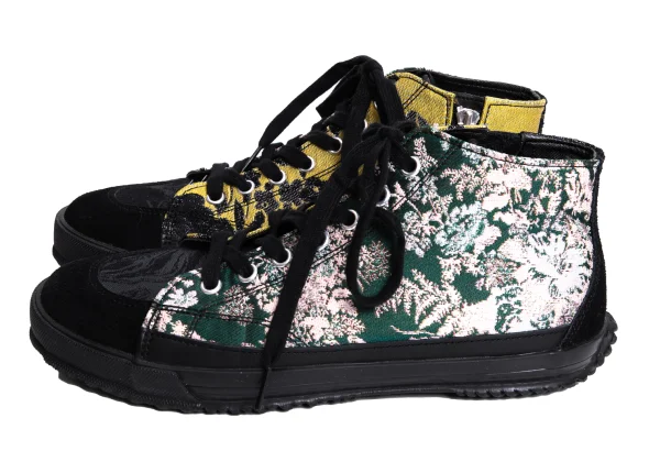 Ground Y Botanical Jacquard Mid-cut Sneakers K-166364_003