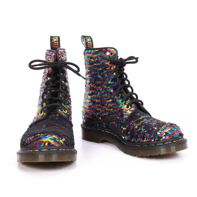Dr.Martens 1460 PASCAL SEQUIN 8 holes Boots