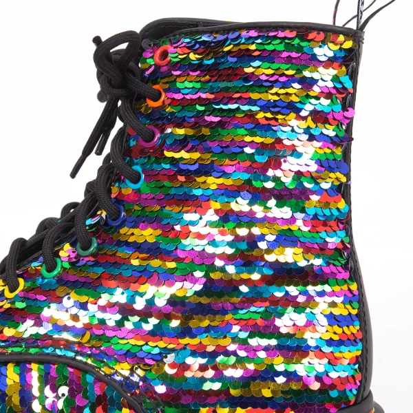 Dr.Martens 1460 PASCAL SEQUIN 8 holes Boots K-166366_007