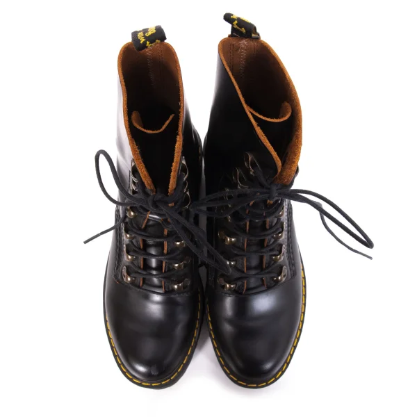 Dr.Martens LEONA Lace Up Leather Heel Boots K-166367_002