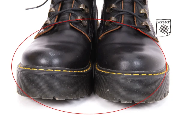 Dr.Martens LEONA Lace Up Leather Heel Boots K-166367_005