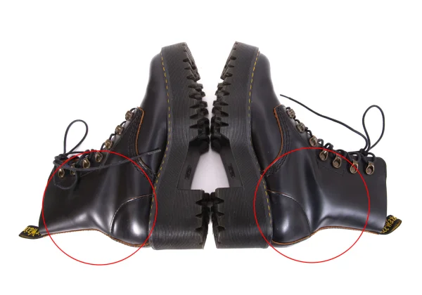 Dr.Martens LEONA Lace Up Leather Heel Boots K-166367_009