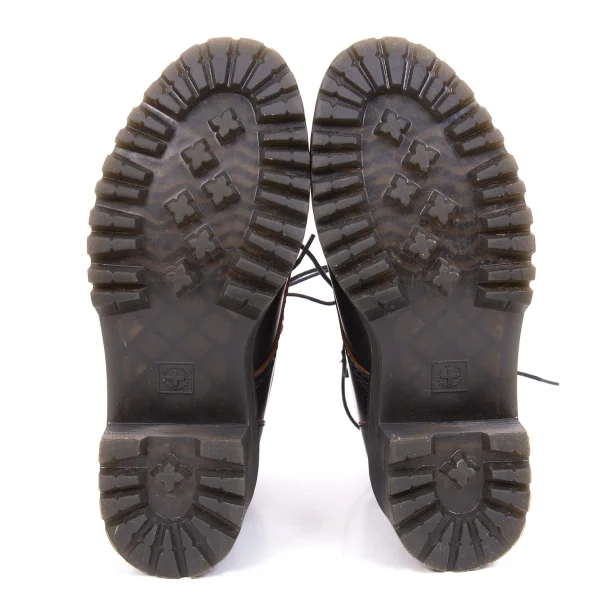 Dr.Martens LEONA Lace Up Leather Heel Boots K-166367_015