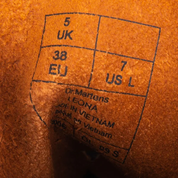 Dr.Martens LEONA Lace Up Leather Heel Boots K-166367_017