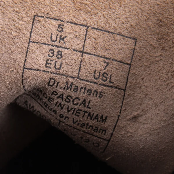 Dr.Martens PASCAL Lace Up 8 Holes Leather Boots K-166369_017