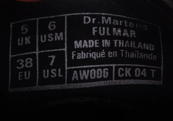 Dr.Martens Fulmar Belted Design Leather Shoes K-166371_015