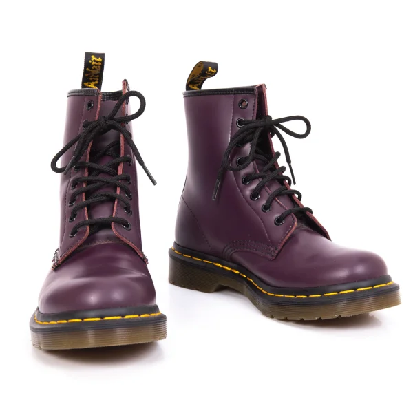 Dr.Martens 1460 Lace Up 8 holes Leather Boots Purple UK5 US7 K-166374_001