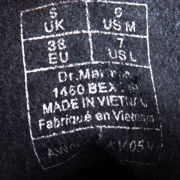 Dr.Martens 1460 BEX ZIP Leather Boots K-166375_014