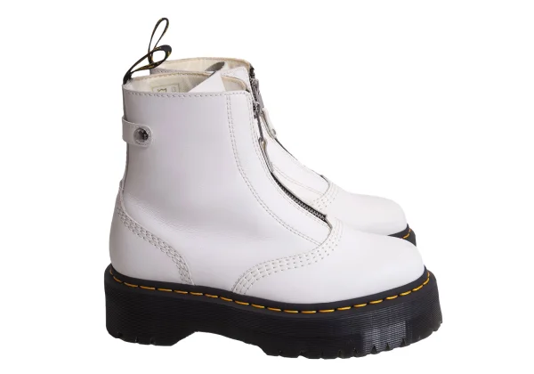 Dr.Martens JETTA Zipper Leather Boots K-166376_006