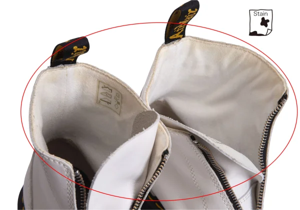 Dr.Martens JETTA Zipper Leather Boots K-166376_011