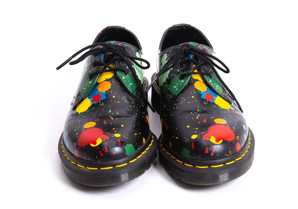 Dr.Martens 1461 PAINT SPLATTER Colorful Painted Leather Shoes K-166377_002