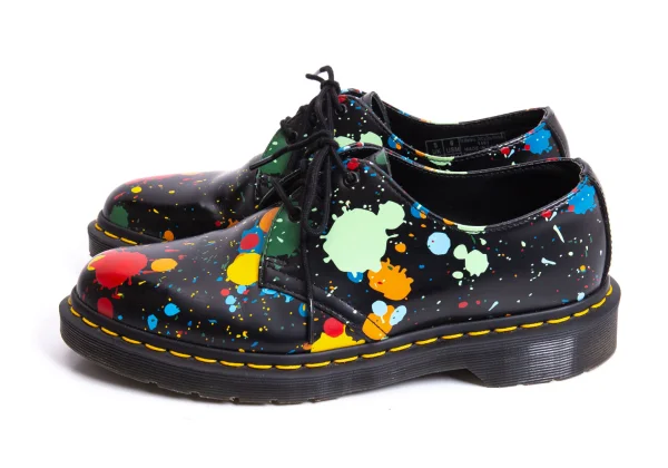 Dr.Martens 1461 PAINT SPLATTER Colorful Painted Leather Shoes K-166377_003