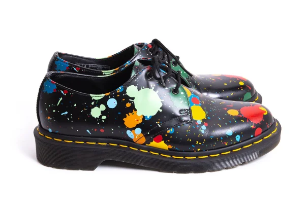Dr.Martens 1461 PAINT SPLATTER Colorful Painted Leather Shoes K-166377_005