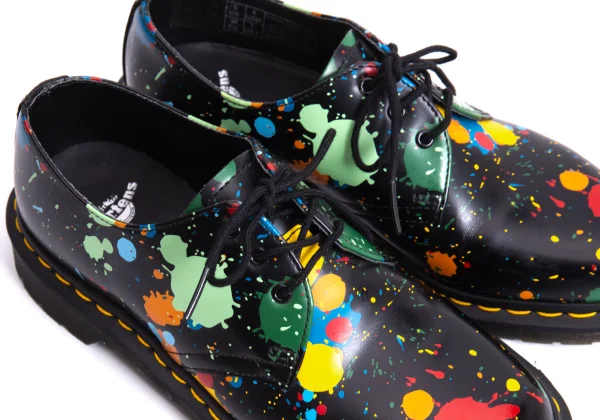 Dr.Martens 1461 PAINT SPLATTER Colorful Painted Leather Shoes K-166377_006