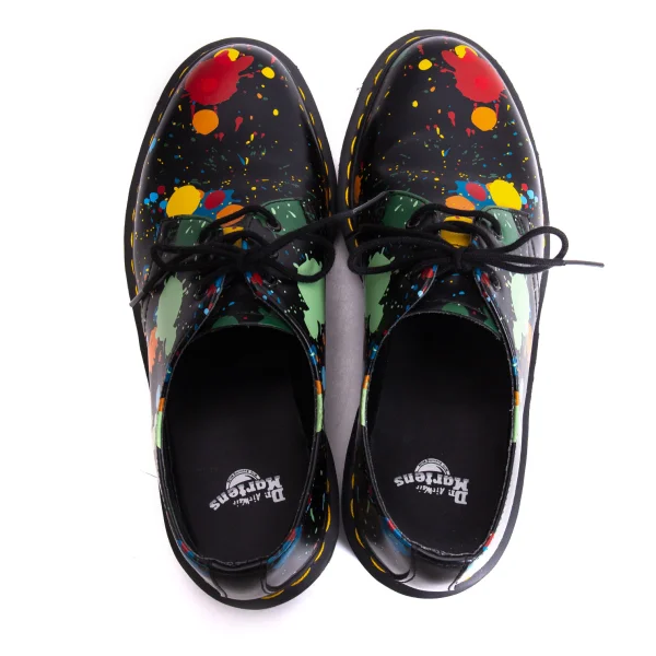 Dr.Martens 1461 PAINT SPLATTER Colorful Painted Leather Shoes K-166377_007