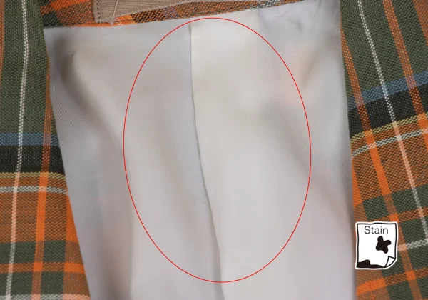 Jean Paul GAULTIER HOMME Linen Cotton Tartan Check Jacket K-166378_004