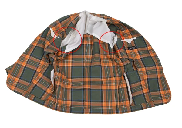 Jean Paul GAULTIER HOMME Linen Cotton Tartan Check Jacket K-166378_014