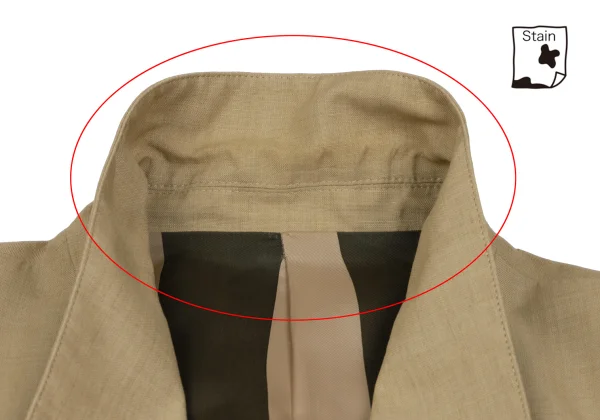 Jean Paul GAULTIER HOMME Cotton Linen Jacket K-166379_004