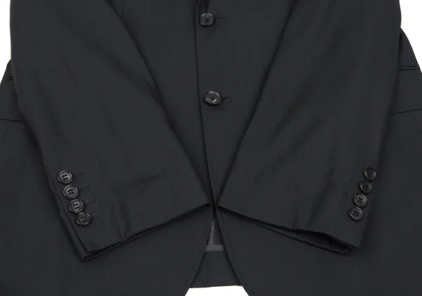 COMME des GARCONS HOMME DEUX Wool Silk Lining Dot Jacket K-166380_007