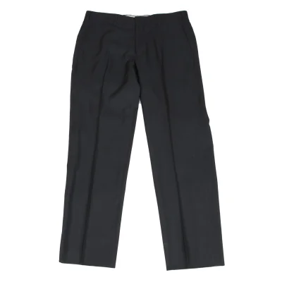 COMME des GARCONS HOMME DEUX Wool Silk Straight Pants