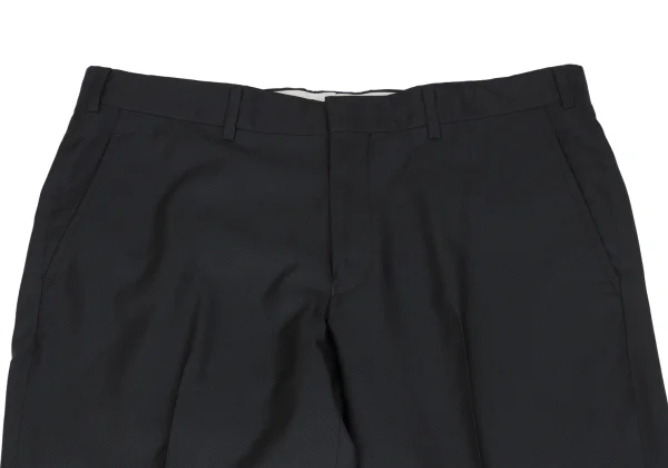 COMME des GARCONS HOMME DEUX Wool Silk Straight Pants K-166381_003