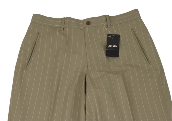 Jean Paul GAULTIER HOMME Cotton Striped Pants K-166384_003
