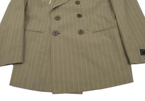 Jean Paul GAULTIER HOMME Floral Printed Cotton Stripe Jacket & Pants K-166385_008