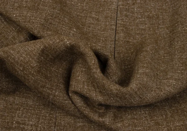 Yohji Yamamoto FEMME Wool Linen Back Slit Skirt K-166387_011