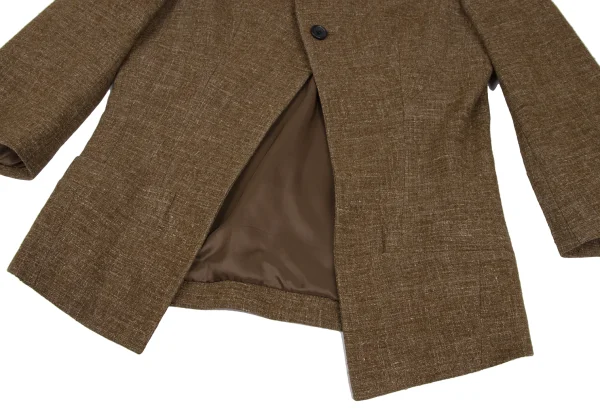 Yohji Yamamoto FEMME Wool Linen Jacket & Skirt K-166388_005