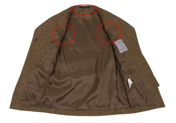 Yohji Yamamoto FEMME Wool Linen Jacket & Skirt K-166388_008