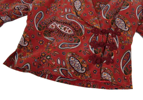 KENZO Cotton Floral Print Chinese Button Jacket K-166389_007