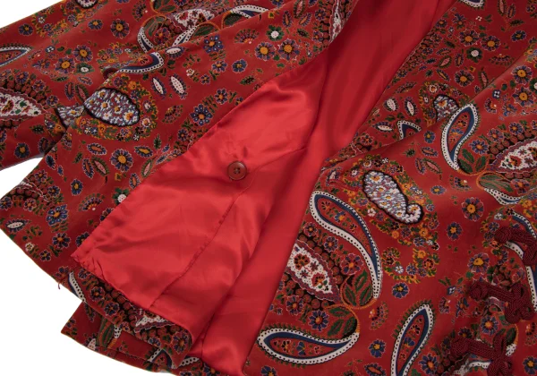 KENZO Cotton Floral Print Chinese Button Jacket K-166389_009