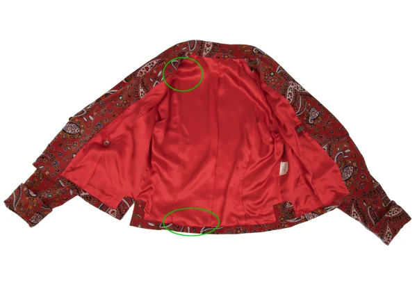 KENZO Cotton Floral Print Chinese Button Jacket K-166389_010