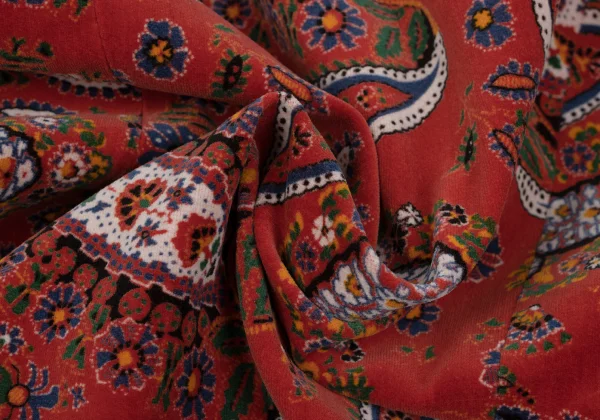 KENZO Cotton Floral Print Chinese Button Jacket K-166389_015